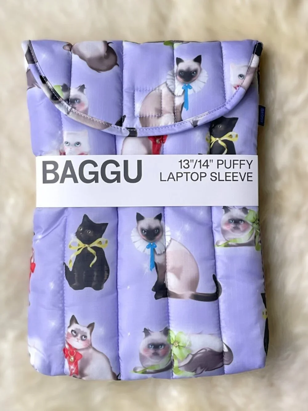 NWT Baggu Puffy Laptop Sleeve 13